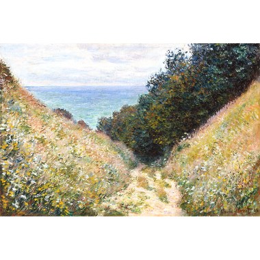 Monet Claude - Road at La Cavée